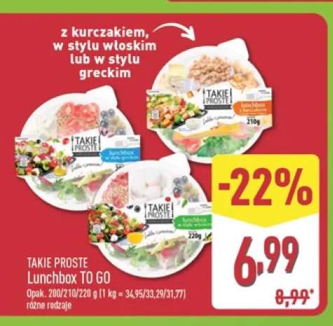 Lunchbox TO GO z kurczakiem Takie Proste +2 warianty