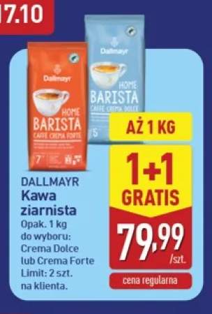 Kawa ziarnista Crema Dolce Dallmayr +1 wariant