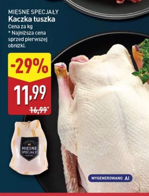 Kaczka tuszka Mięsne Specjały