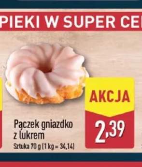 Pączek gniazdko z lukrem