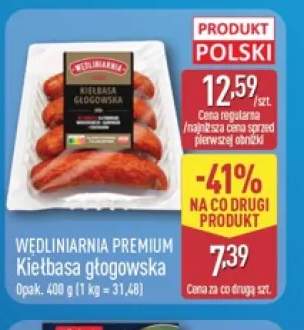 Kiełbasa głogowska Wędliniarnia Premium