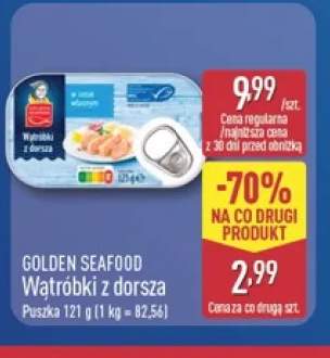 Wątróbki z dorsza Golden Seafood