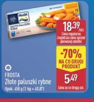 Złote paluszki rybne Frosta