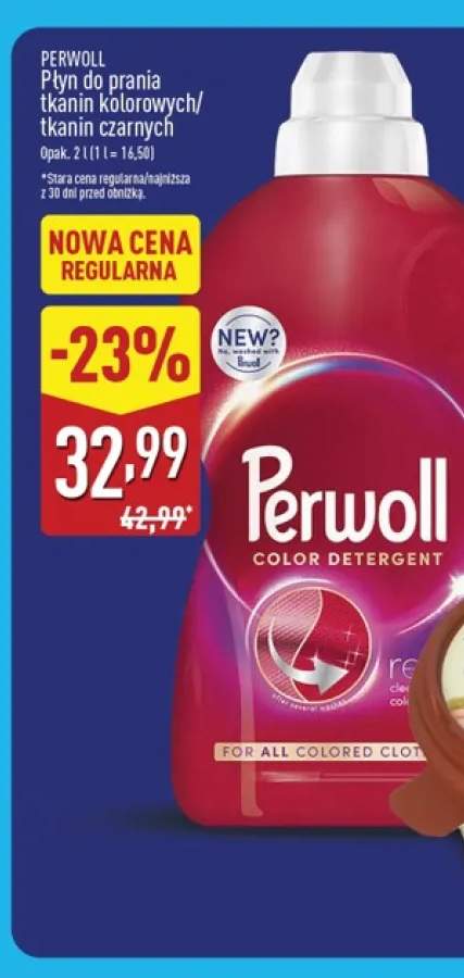 Płyn do prania tkanin kolorowych Perwoll +1 wariant
