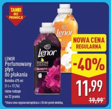Perfumowany płyn do płukania Lenor +1 wariant