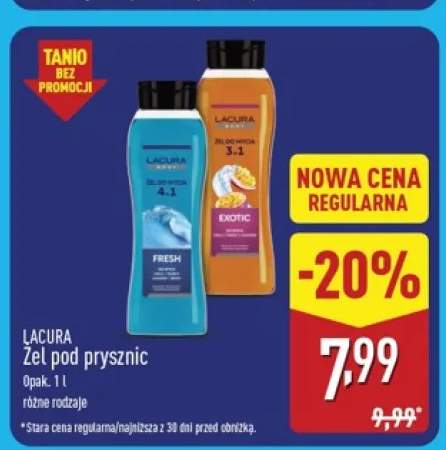 Żel pod prysznic Lacura Exotic +1 wariant