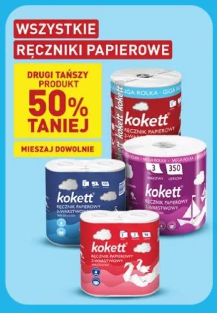 Ręczniki papierowe +4 warianty