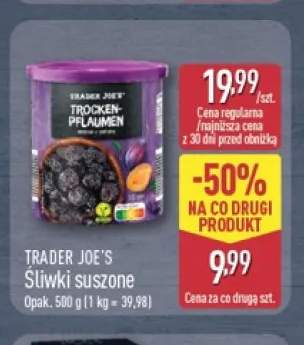 Śliwki suszone Trader Joe's