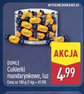 Cukierki mandarynkowe luz Dumle