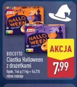 Ciastka Halloween z drażetkami Biscotto