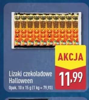 Lizaki czekoladowe Halloween