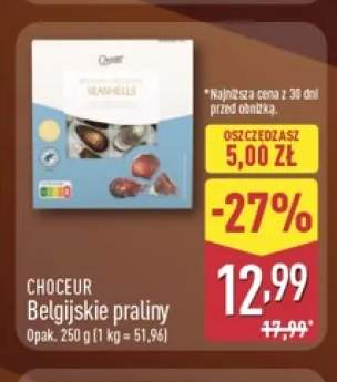 Belgijskie praliny Choceur