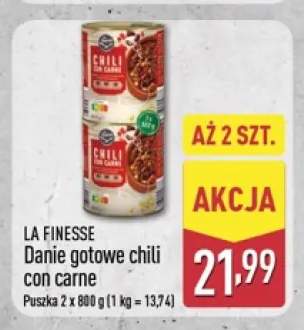 Danie gotowe chili con carne 2-pak La Finesse