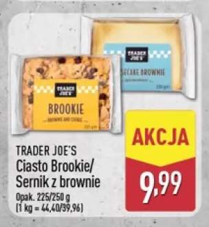 Sernik z brownie Trader Joe's +1 wariant