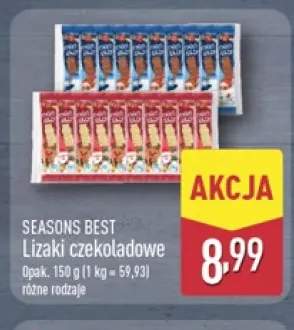 Lizaki czekoladowe Seasons Best