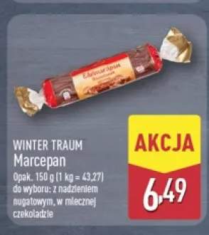 Marcepan w mlecznej czekoladzie Winter Traum +1 wariant