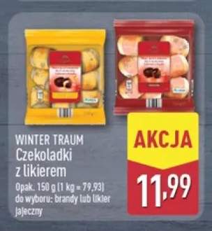 Czekoladki z likierem brandy Winter Traum +1 wariant