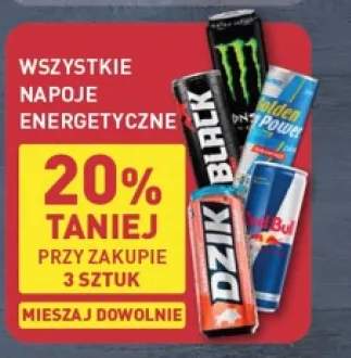 Napój energetyczny Black +5 wariantów