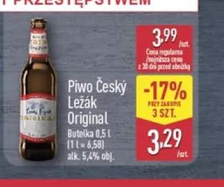 Piwo Český Ležák Original