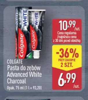 Pasta do zębów Advanced White Charcoal Colgate