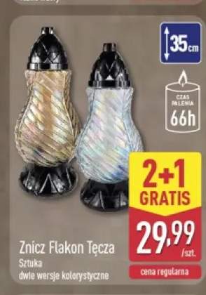 Znicz Flakon Tęcza