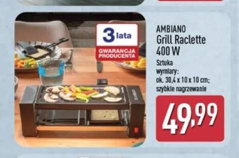 Grill raclette Ambiano