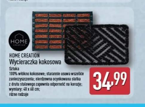 Wycieraczka kokosowa Home Creation 40x60 cm