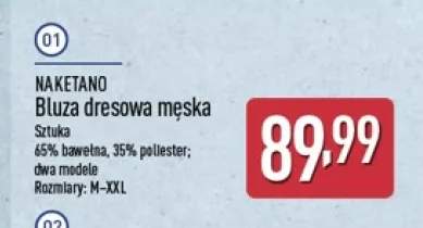 Bluza dresowa męska Naketano