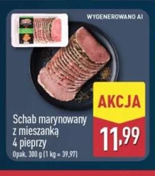 Schab marynowany z mieszanką 4 pieprzy