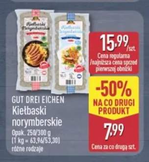 Kiełbaski norymberskie Gut Drei Eichen