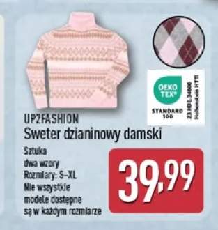 Sweter dzianinowy damski UP2FASHION