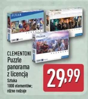 Puzzle panorama z licencją 1000 elementów Clementoni