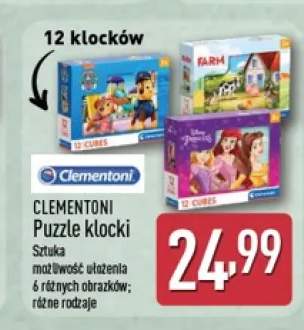 Puzzle klocki Clementoni