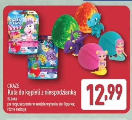 Kula do kąpieli z niespodzianką Craze