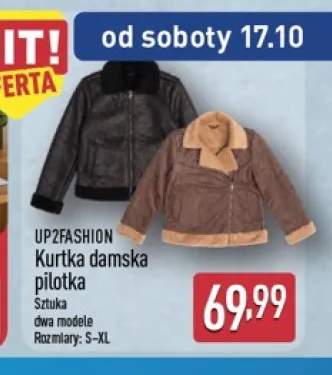 Kurtka damska pilotka UP2FASHION