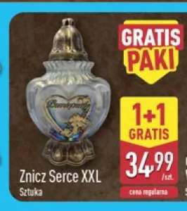 Znicz Serce Xxl