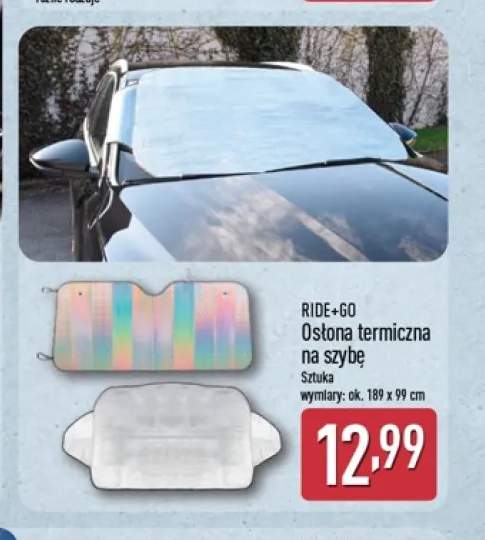 Osłona termiczna na szybę RIDE+GO