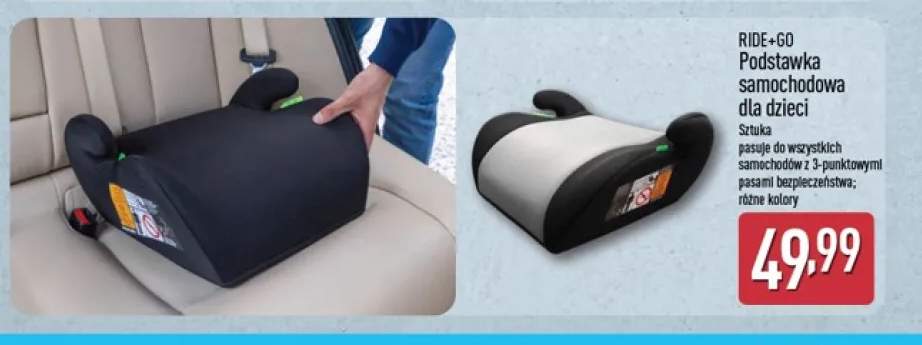 Podstawka samochodowa dla dzieci RIDE+GO