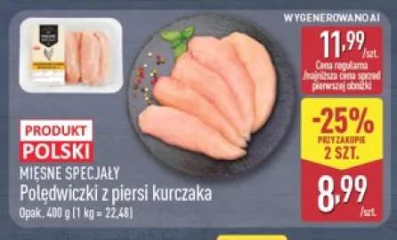 Polędwiczki z piersi kurczaka Mięsne Specjały