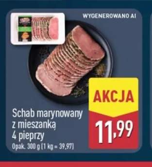 Schab marynowany z mieszanką 4 pieprzy