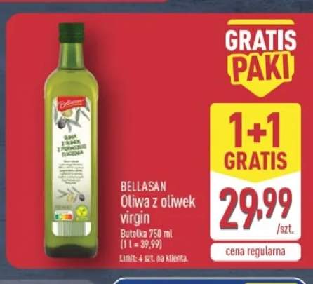 Oliwa z oliwek virgin Bellasan