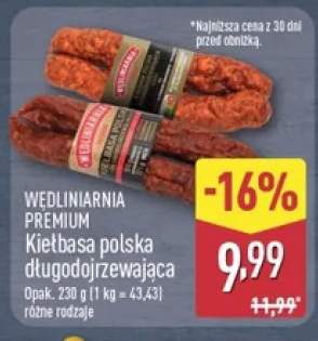 Kiełbasa polska długodojrzewająca Wędliniarnia Premium