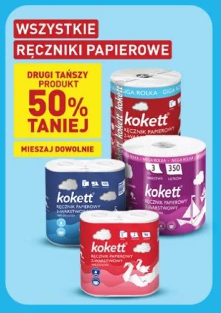 Ręczniki papierowe +4 warianty