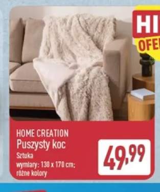 Puszysty koc Home Creation 130x170 cm