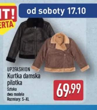 Kurtka damska pilotka UP2FASHION