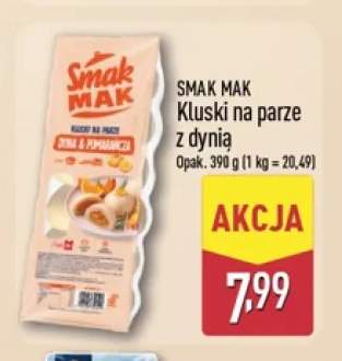 Kluski na parze z dynią Smak Mak