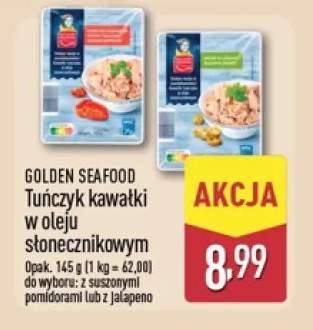 Tuńczyk kawałki w oleju słonecznikowym z jalapeno Golden Seafood +1 wariant
