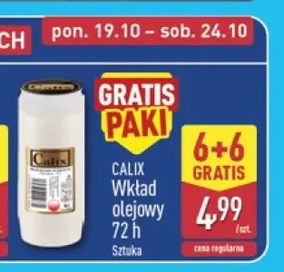 Wkład olejowy 72 h Calix