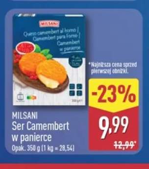 Ser Camembert w panierce Milsani