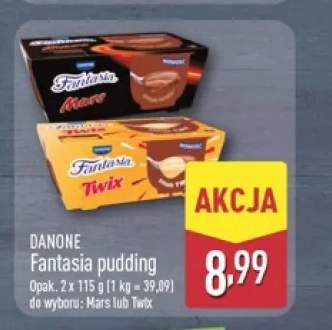 Fantasia pudding Mars Danone 2-pak +1 wariant